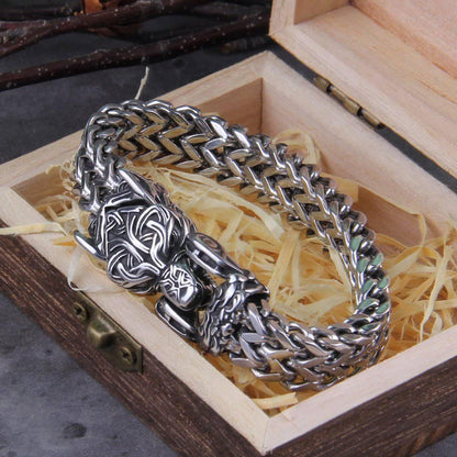 FENRIR CHAIN BRACELET – STAINLESS STEEL