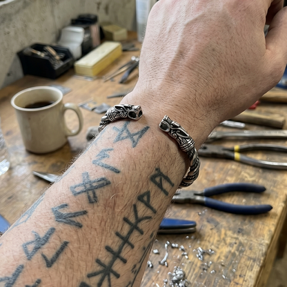 FENRIR ARM RING - STAINLESS STEEL
