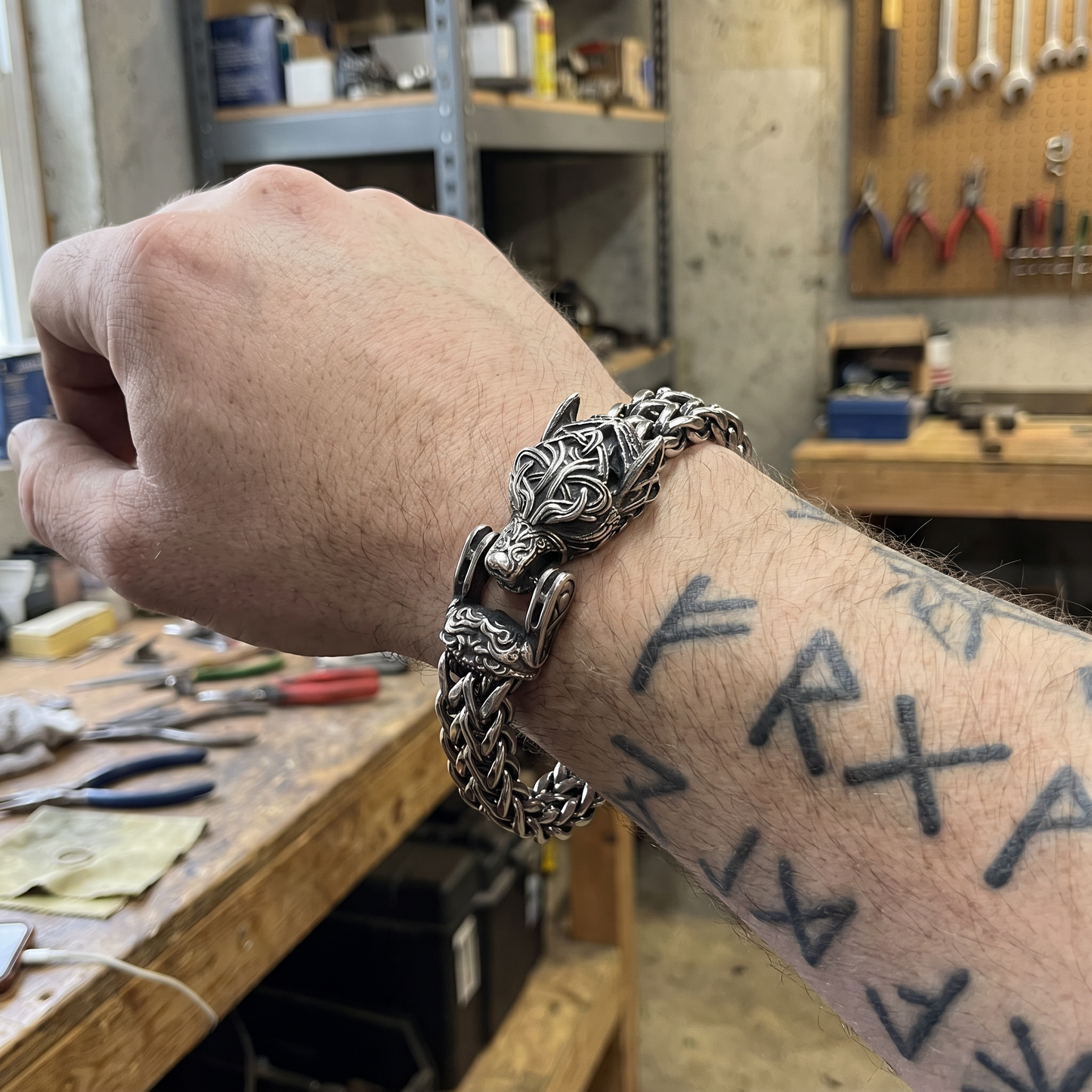 FENRIR CHAIN BRACELET – STAINLESS STEEL